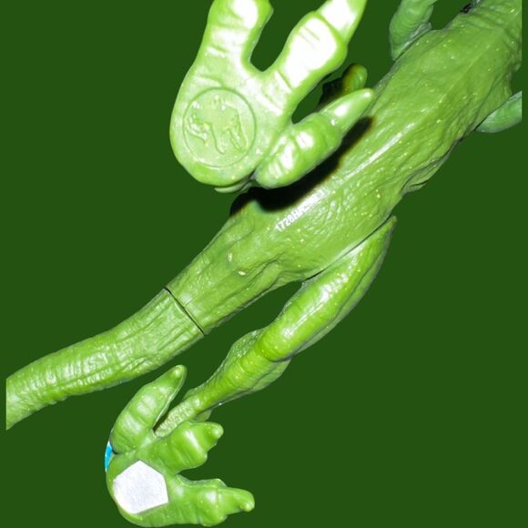 2018 Jurassic World Fallen Kingdom Mattel Pack Attack Dinosaur Green Velocirapto - Picture 3 of 6